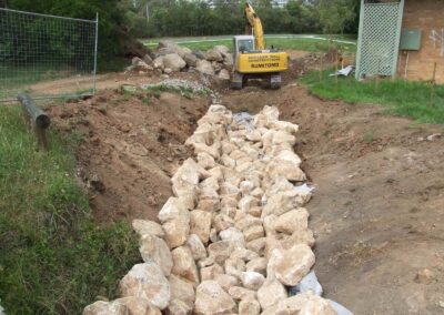 Barr St Park December 2007 Rocks for a substrate