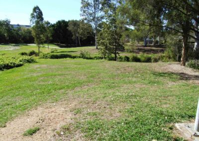 Barr St Park July 2007 Mown grass