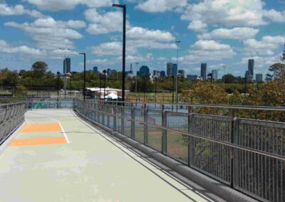 Heath Park view to city