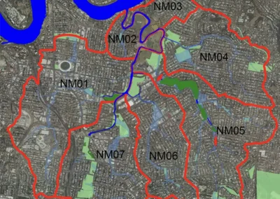 Interactive Catchment Map