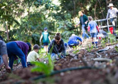 Balis Park 2022 Family Fun Day Community Planting