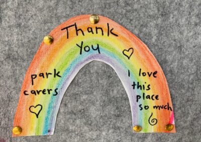 thank you from Moorhen Flats visitors